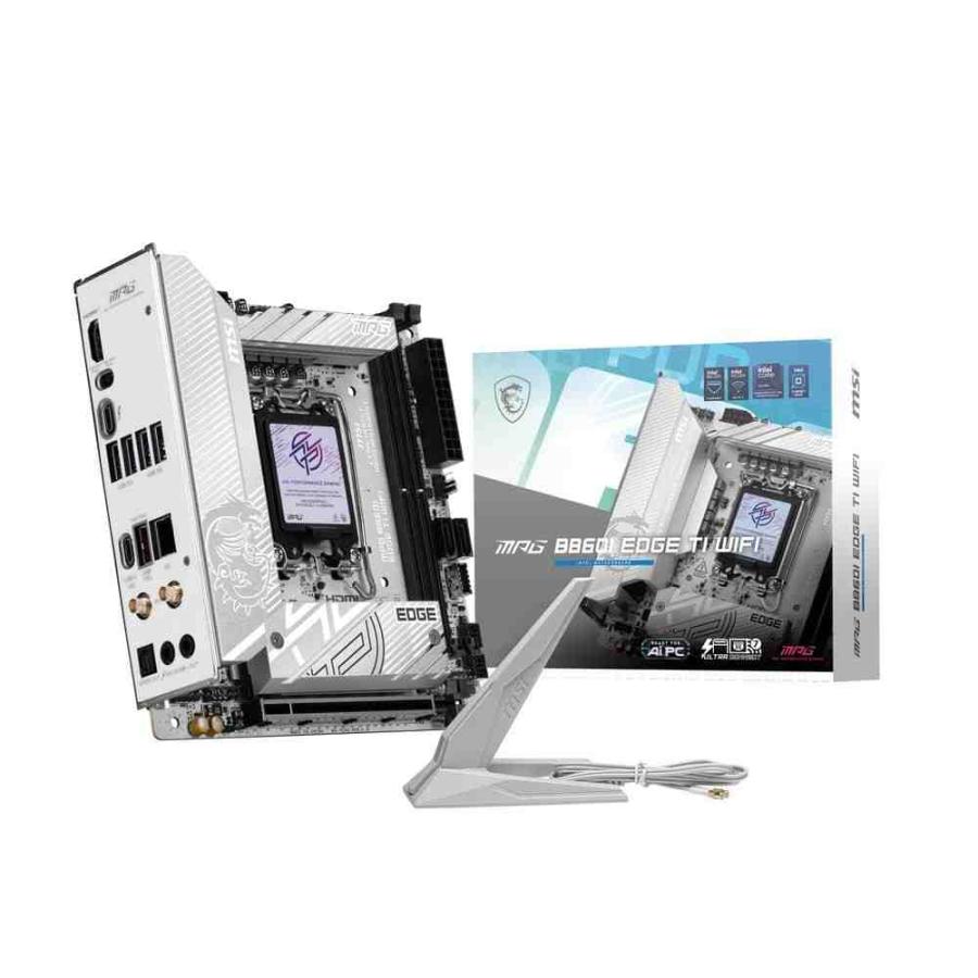 MSI MPG B860I EDGE TI WIFI 第2世代Intel Core Ultra対応の高性能Mini