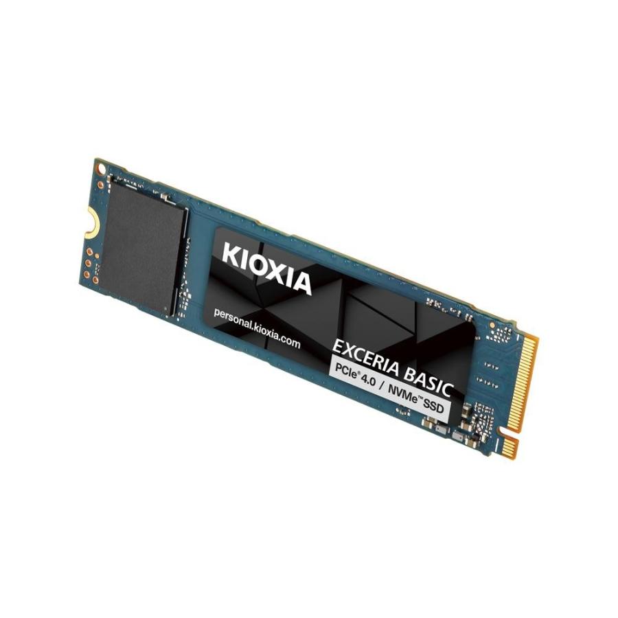 KIOXIA SSD-CK1.0N4B/J 内蔵SSD EXCERIA BASIC NVMe Gen4x4 : パソコン