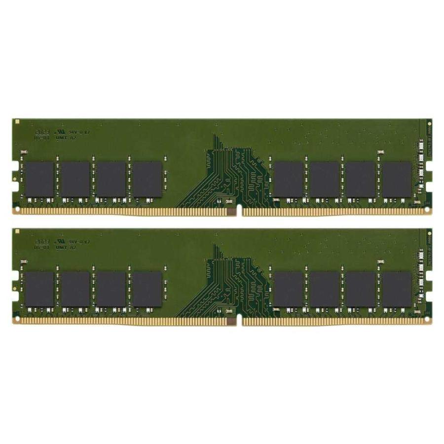 Kingston KVR26N19D8/16 16GB DDR4 ２枚 KINGSTON KVR26N19D8/16-D (16GB 2枚組) デスクトップ用メモリ PC4