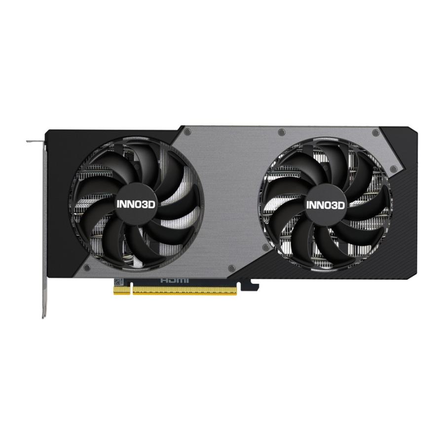 Inno3D GD5070-12GERX2 GeForce RTX 5070 TWIN X2 NVIDIA 5070搭載 RTX3070 INNO3D ダブルファン グラフィックボード