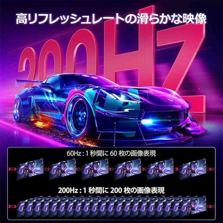 KOORUI G2411P ゲーミングモニター 液晶サイズ23.8inch パネルIPS