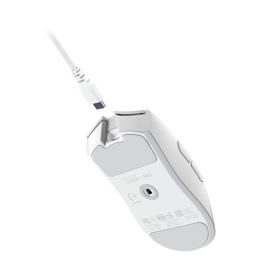 Razer Viper V4 Pro (White Edition) 超軽量左右対称型ワイヤレスe