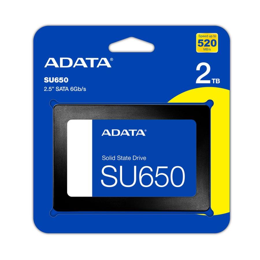【未使用品】ADATA SU650 SATA SSD 2TB ADATA ASU650SS-2TT-R-I Ultimate SU650 2TB ソリッドステートドライブ