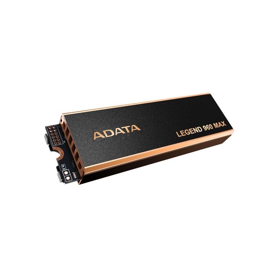 ADATA ALEG-960M-2TCS-I LEGEND 960 MAX 2TB LEGEND 960 MAX PCIe Gen4 x4 M.2 2280 ソリッドステートドライブ 2TBの画像
