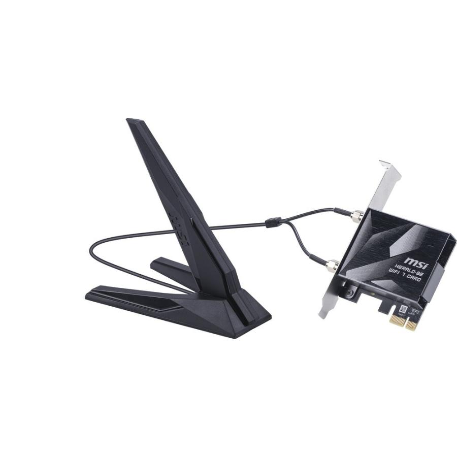 MSI HERALD BE9400 WiFi 7 PCIe Card Wi-Fi 7に対応したPCIe接続の内蔵