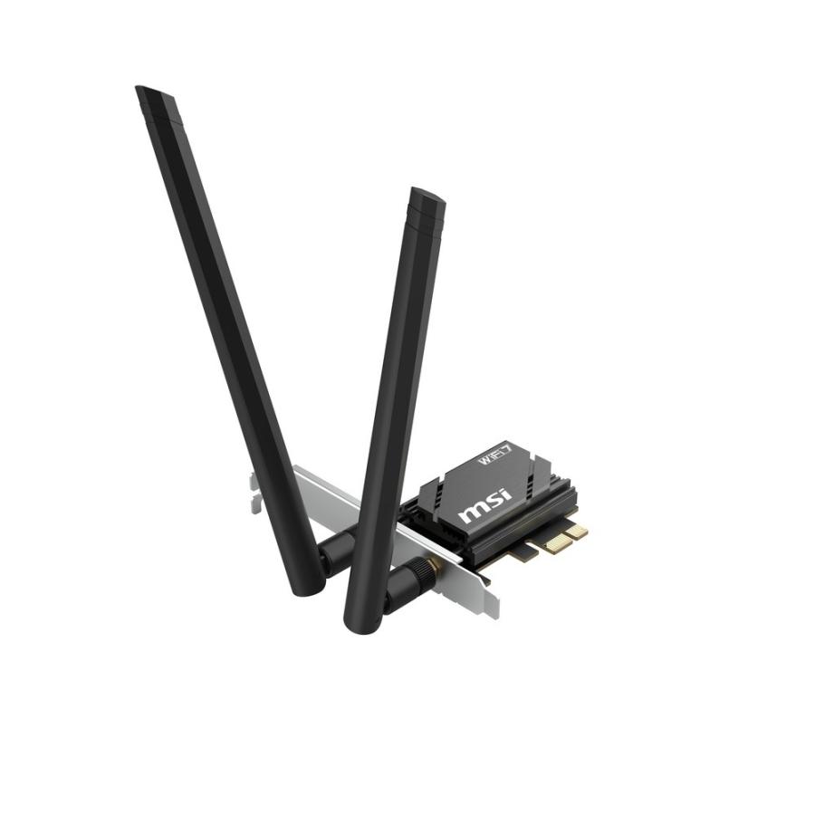 MSI HERALD BE6500 WiFi 7 PCIe Card Wi-Fi 7に対応したPCIe接続の内蔵