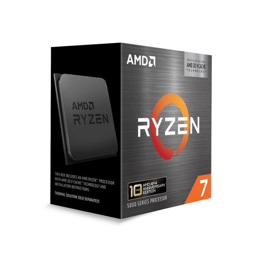 AMD Ryzen 7 5800X3D AM4 10th Anniversary Edition CPU 5000 シリーズ