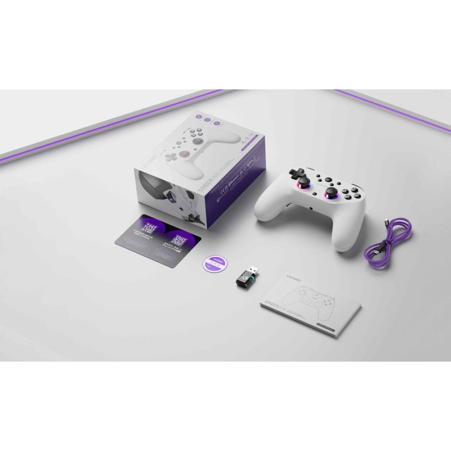 【新品・未開封】LEADJOY SABER PLUS ホワイト LeadJoy Saber Plus White ゲームコントローラーの新時代を切り拓く