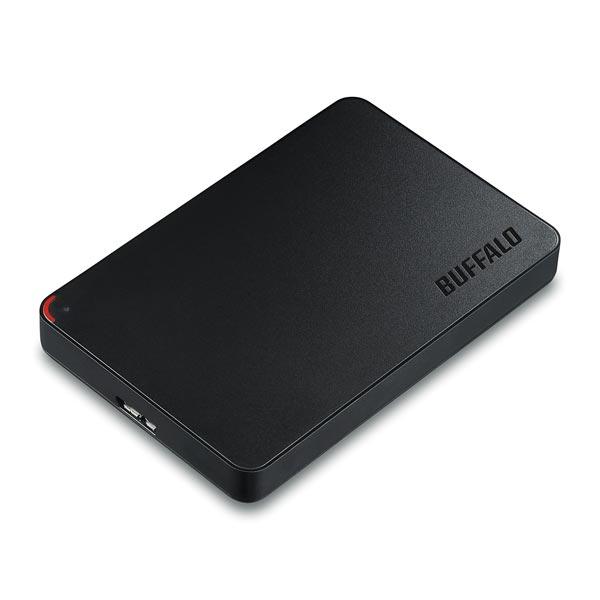 バッファロー HD-NRPCF1.0-BB 1TB ポータブルHDD USB3.1(Gen1) USB3.0