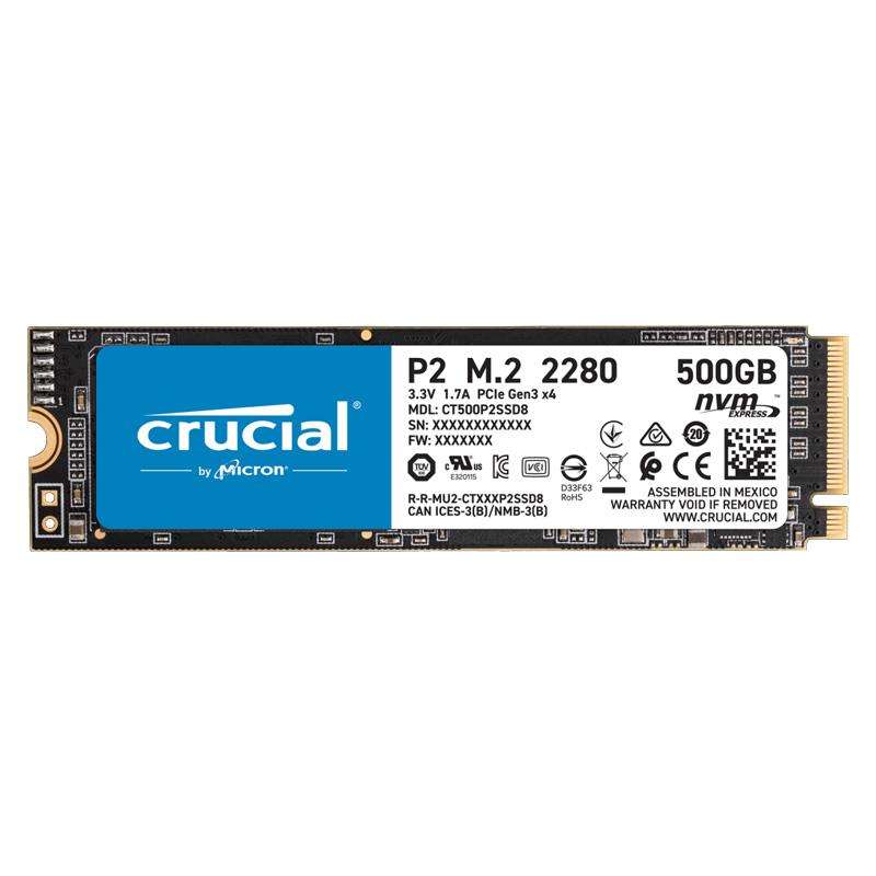 Crucial P2 CT500P2SSD8JP 500GB M.2 SSD P2シリーズ SSD8 3 020円 PCIe NVMe 返品送料無料  Gen