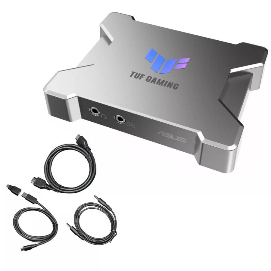 ASUS TUF GAMING CAPTURE BOX-FHD120-PAD 最大4K(60Hz)、2K(60Hz