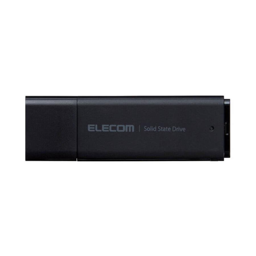 ELECOM ESD-EMC0500GBK SSD 外付け 500GB USB3.2 Gen1 読出最大400MB