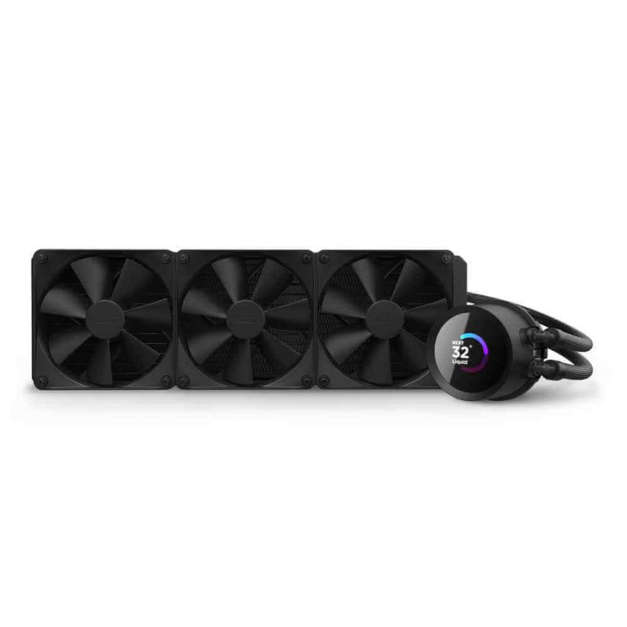 NZXT Kraken 360 RL-KN360-B1 水冷ヘッドに1.54型液晶ディスプレイ搭載 