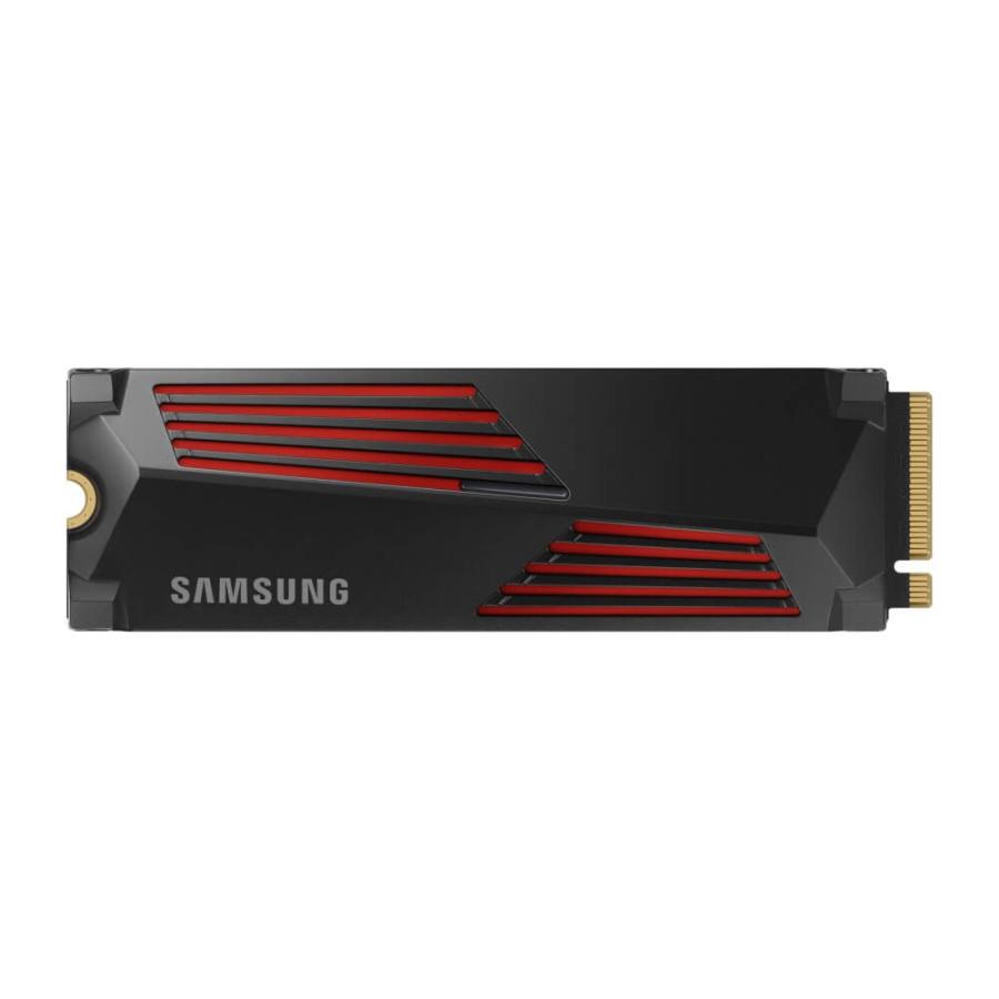 Samsung 990 PRO with Heatsink MZ-V9P1T0G-IT 990 PROシリーズ NVMe M.2 SSD ヒートシンク搭載 1TB | 