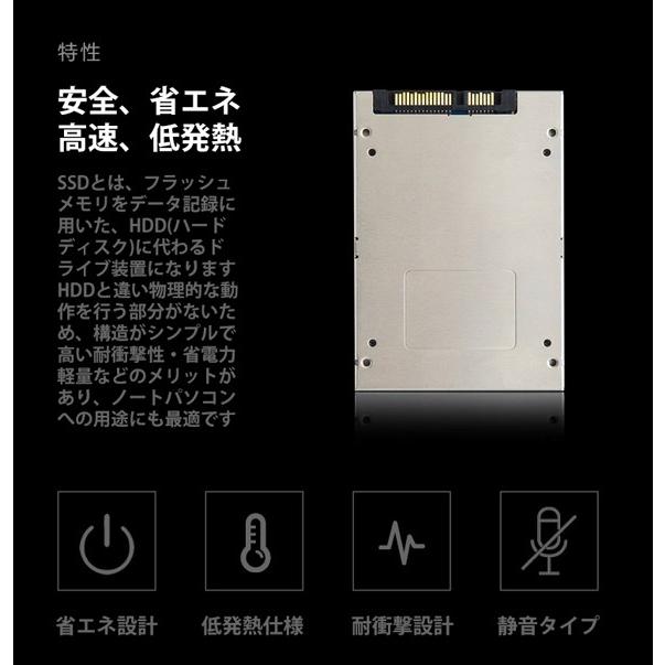 国内正規品 Miracle SSD本体 3D NAND採用 7mm SSD 120GB SATA