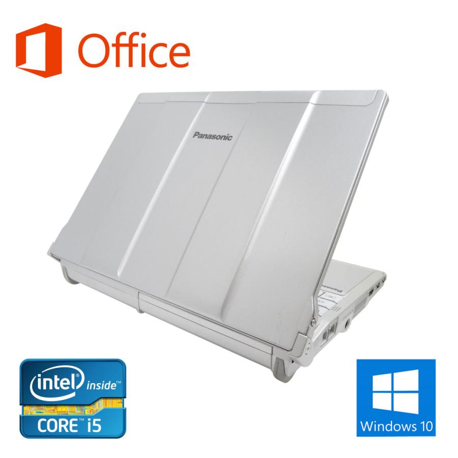 ノートパソコン 中古パソコン MS Office2019付 Win10 第2世代Core i3もしくは以上 メモリ4GB/SSD256GB 12型 無線LAN HDMI カメラ CF-シリーズ Let's note｜pc-m｜03