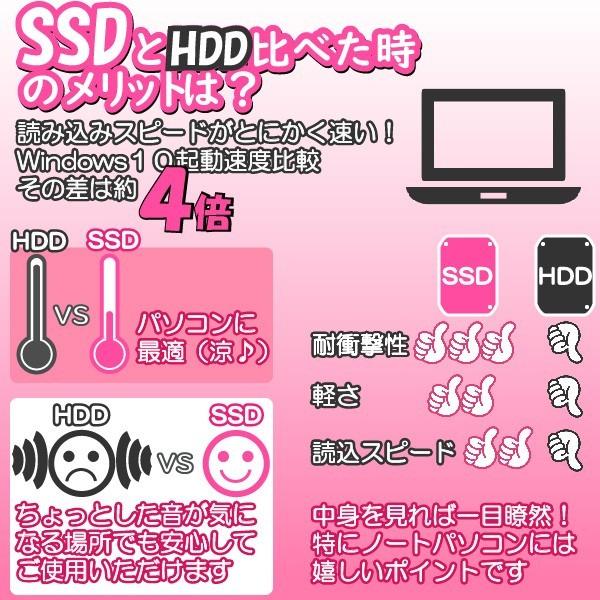 ノートパソコン 中古ノートPC 第5世代Corei5 メモリ16GB 新品SSD1TB Win10 無線 MicrosoftOffice2019 DVD HDMI USB3.0 15型 10キー富士通 NEC等｜pc-m｜10