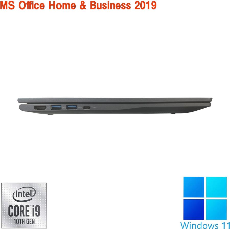 新品 ノートパソコン パソコン ノートPC MS Office2021 Win11 インテル第10世代 Corei9 メモリ16GB SSD512GB 17.3型 IPS液晶 Webカメラ/WIFI/Bluetooth Pro X12｜pc-m｜04