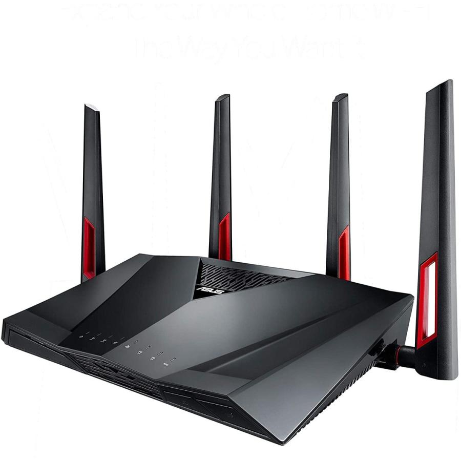 ASUS ゲーミング WiFi 無線LAN ルーター RTAC88U 11ac デュアルバンド 