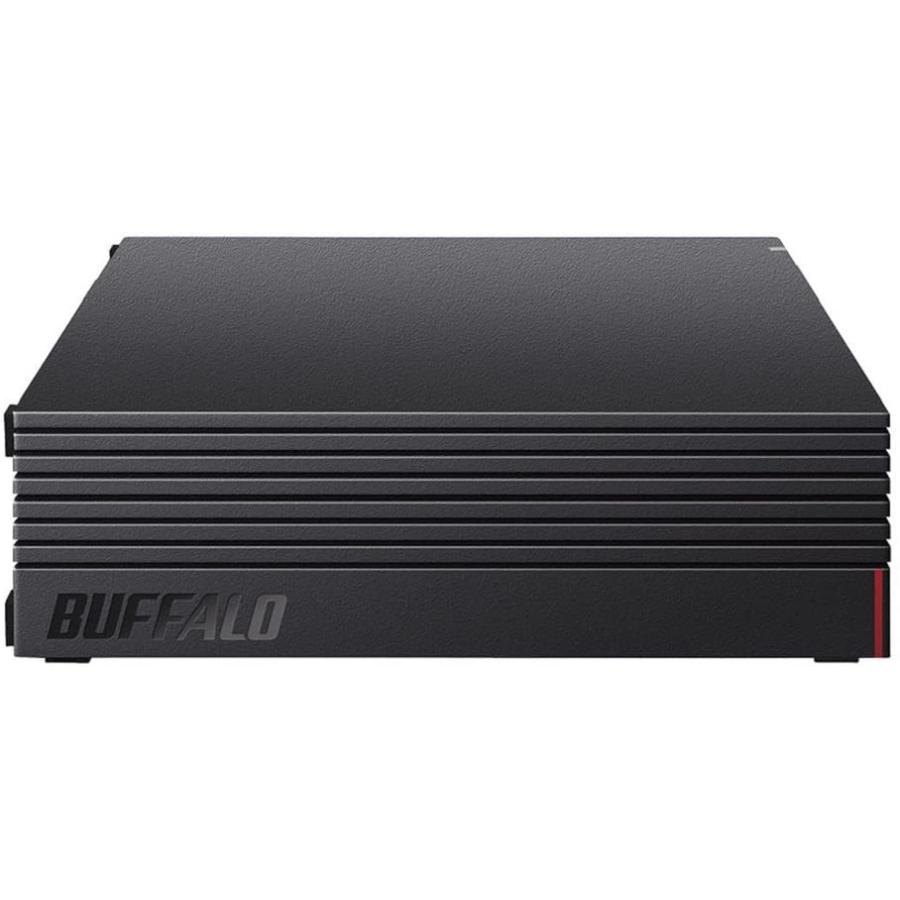 BUFFALO 外付けハードディスク 4TB テレビ録画/PC/PS4/4K対応 静音 