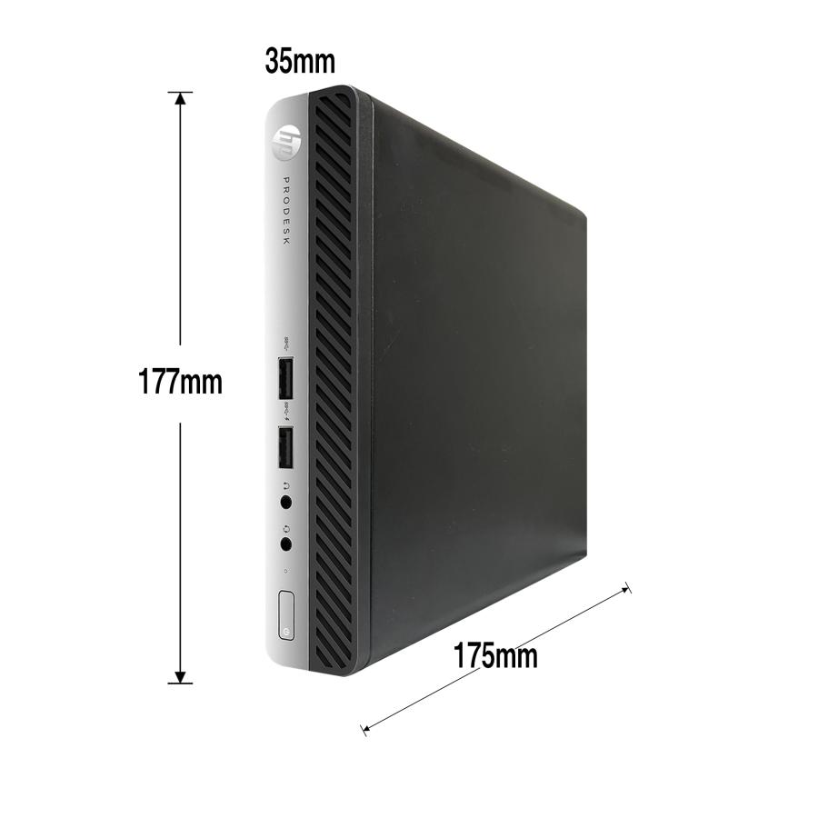 エイチピー デスクトップパソコン HP 400G3 軽量 第六世代Corei5 大