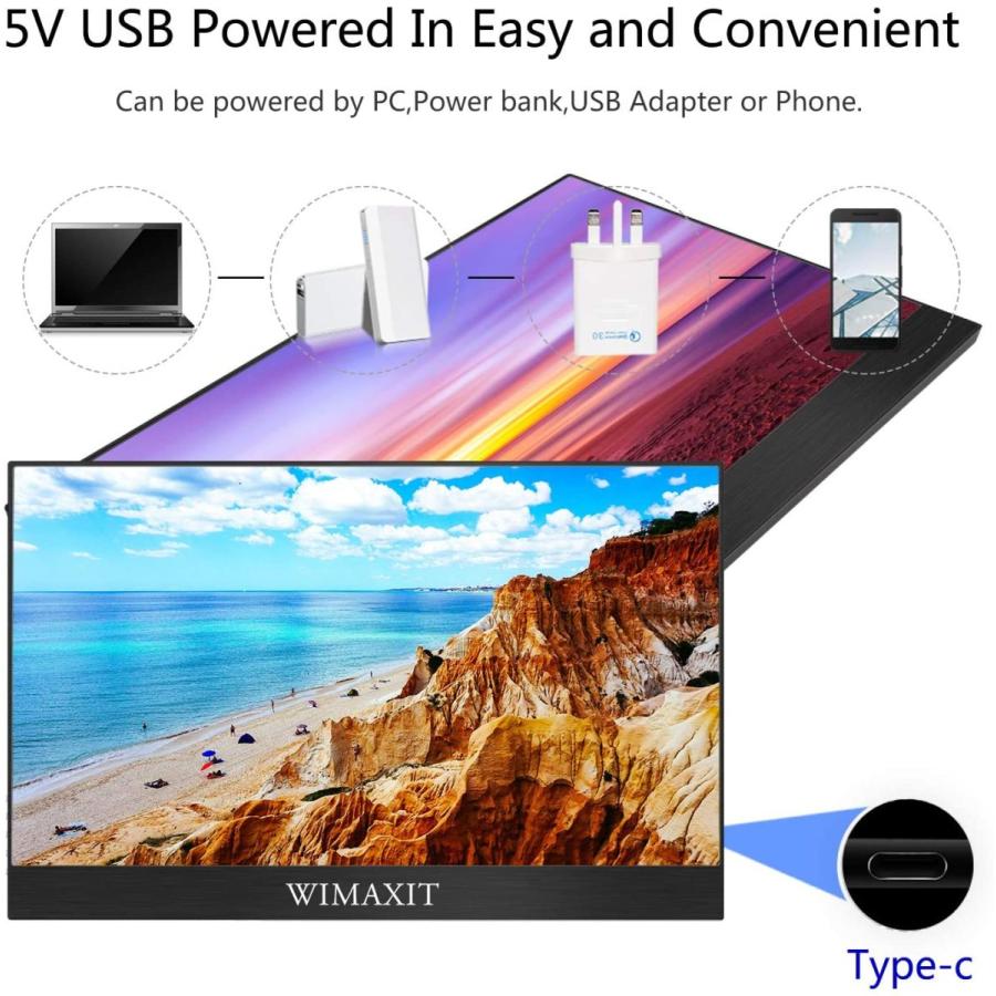 Wimaxit 15 6インチタッチモニター 1080p Ipsタッチパネル ダブルhdmi ノートpc スマホ Raspberry Pi Ps3 Ps4 Xbox ゲーム機接続可能 パソコン専門店pc M 通販 Yahoo ショッピング