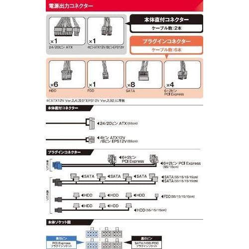 玄人志向 電源 800w 80plus Platinum 12cm静音ファン Krpw Pt800w 92 Rev2 0 送料無料 パソコン専門店pc M 通販 Yahoo ショッピング