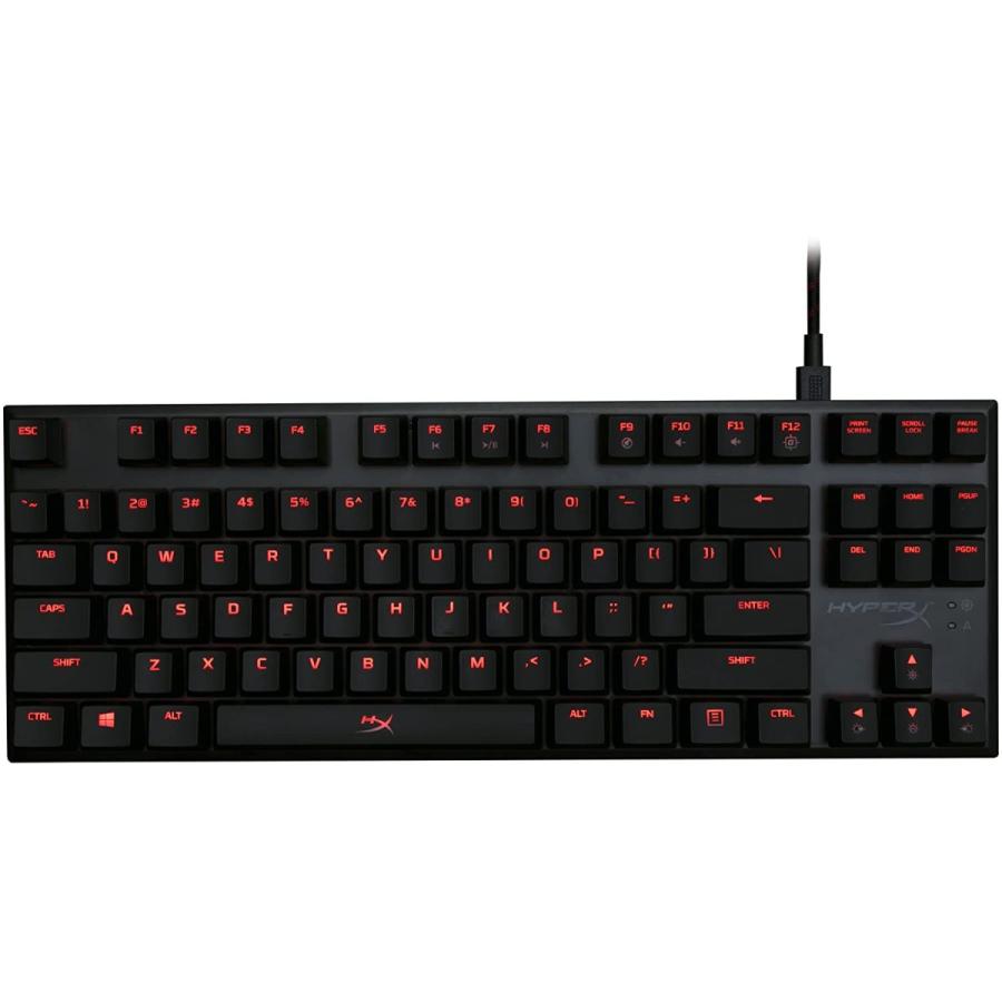 Hyperx Alloy Fps Pro ゲーミングキーボード 赤軸 Fpsゲーム向け Ledバックライト Hx Kb4rd1 Us R1 87キーテンキーレス 送料無料 パソコン専門店pc M 通販 Yahoo ショッピング