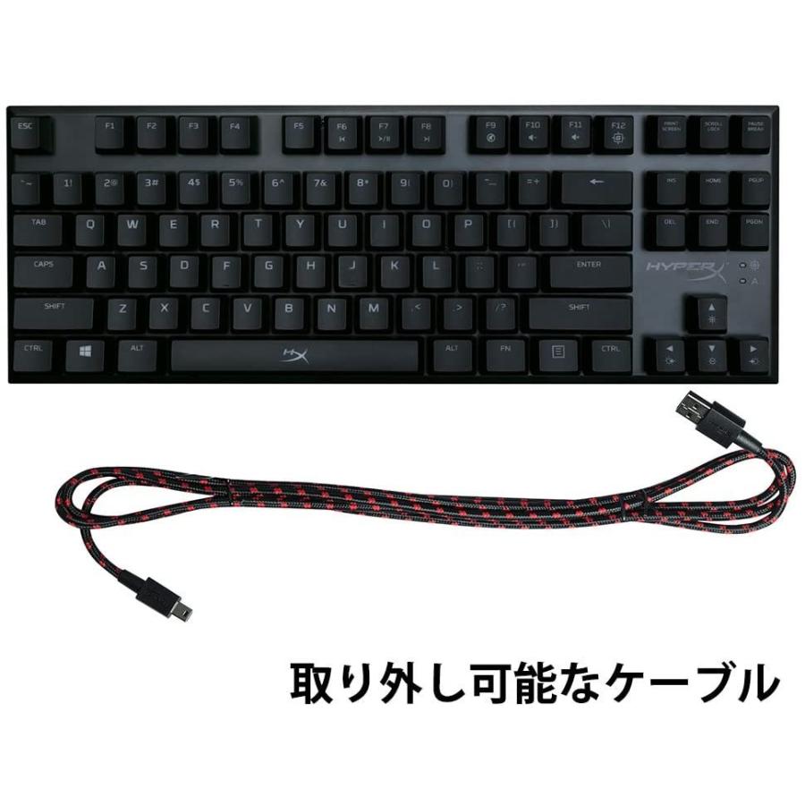 Hyperx Alloy Fps Pro ゲーミングキーボード 赤軸 Fpsゲーム向け Ledバックライト Hx Kb4rd1 Us R1 87キーテンキーレス 送料無料 パソコン専門店pc M 通販 Yahoo ショッピング