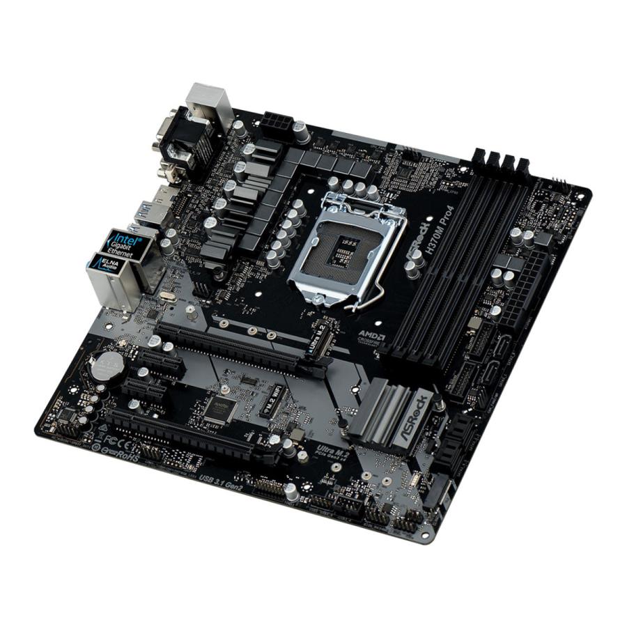 Asrock Intel H370チップセット搭載 Atxマザーボード H370m Pro4 動作可 202102261717 パソコン専門店pc M 通販 Yahoo ショッピング