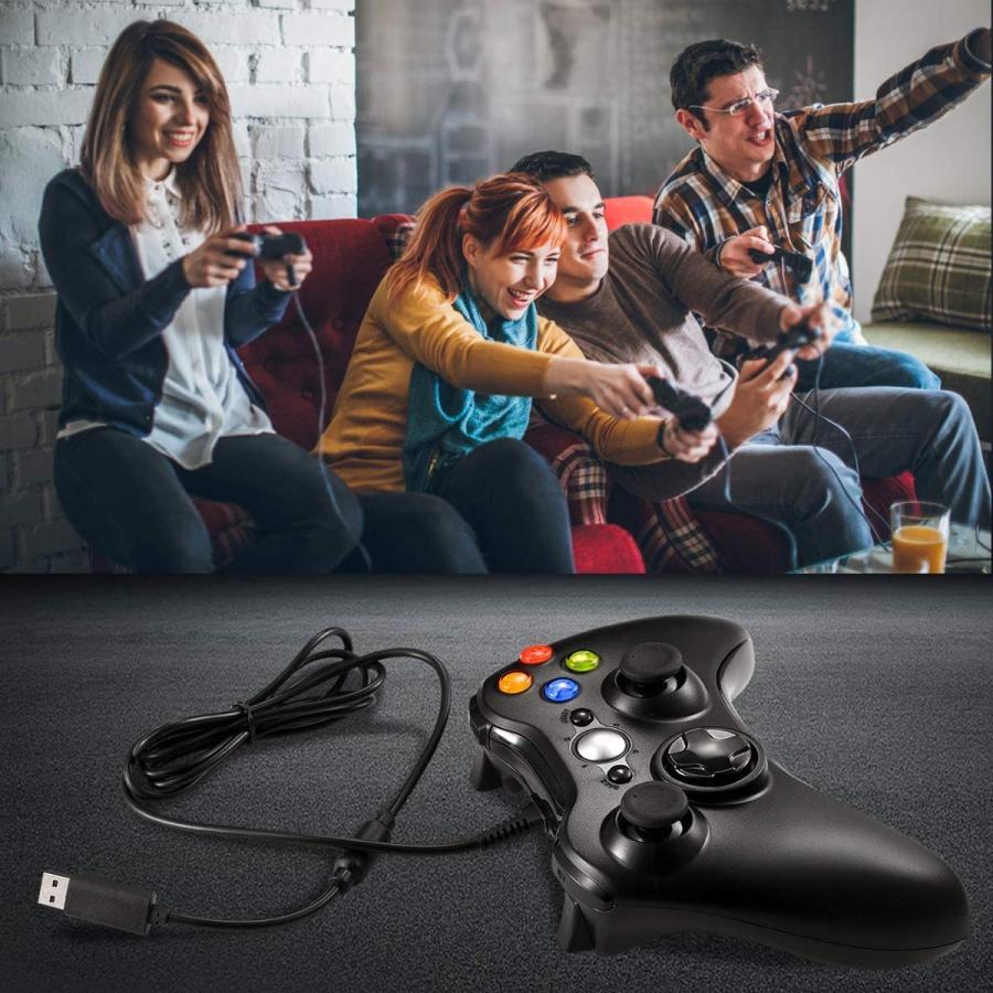 Xbox360 コントローラー Blitzowl Pc コントローラー 有線 ゲームパッド ケーブル Windows Pc Win7 8 10 人体工学 二重振動 送料無料 パソコン専門店pc M 通販 Yahoo ショッピング