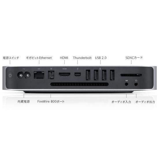 Mac mini 中古 (Mid 2011) Core i5-2415M 2.3Ghz メモリ12GB HDD500GB 