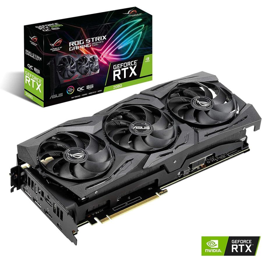 ASUS NVIDIA GeForce RTX 2080 搭載 トリプルファンモデル 8GB 