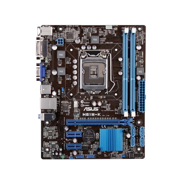 ASUS H61M-K インテル〓 H61 LGA 1155 (Socket H2) マイクロATX