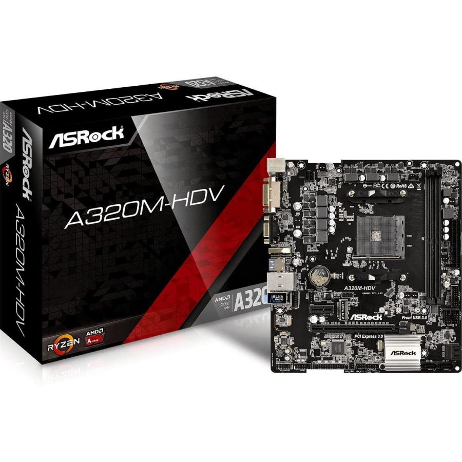 Asrock Amd Ryzen対応a4 3チップセット搭載 Microatxマザーボード A3m Hdv 動作確認済み 送料無料 パソコン専門店pc M 通販 Yahoo ショッピング