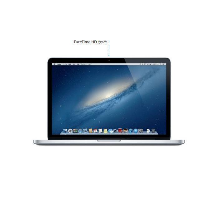 中古 Apple MacBook Pro  Retina13インチ　2.5GHzデュアルコアIntel Core i5 メモリ8GB SSD512GB　カメラ　Bluetooth搭載　[ET210245747] Late 2012｜pc-m