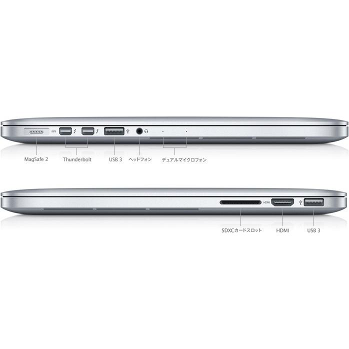 中古 Apple MacBook Pro 13インチ 2K解像度 2.4GHz Intel Core i5-4258 メモリ8GB/SSD256 MS Office365 Mid2013  [ET210440679]