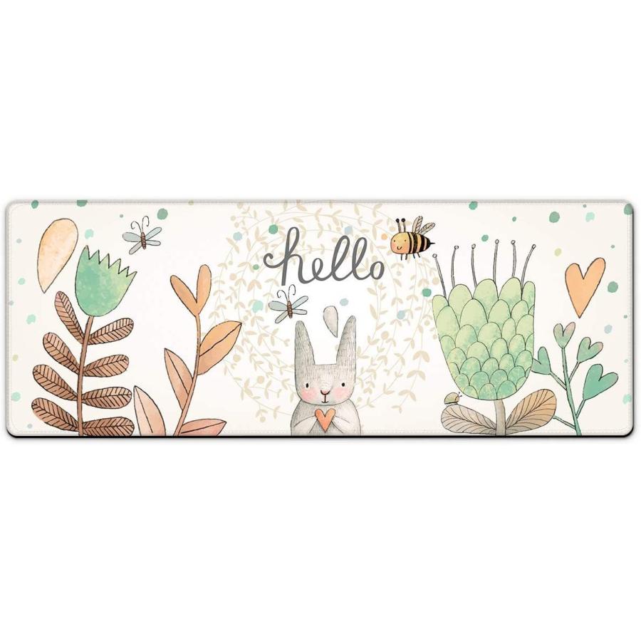 Soexyaper 可愛い 漫画風 田園風 マウスパッド うさぎシリーズ 花輪ウサギ パソコン専門店pc M 通販 Yahoo ショッピング