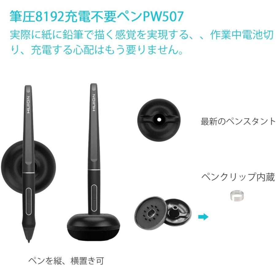 HUION液タブKamvas Pro12 Chrome OS 88.0以上でサポート可能な液晶 