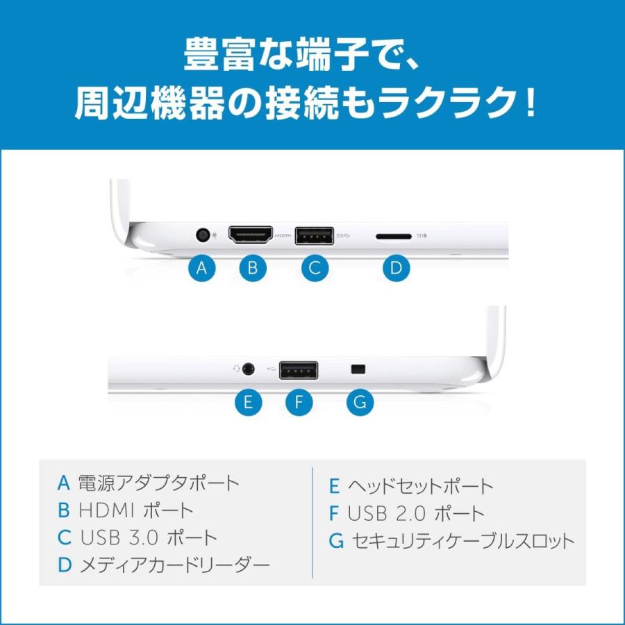 Dell ノートパソコン Inspiron 11 Pentiumモデル レッド 17Q32R