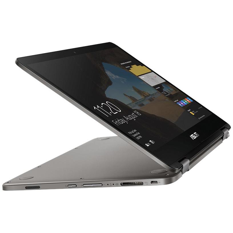 ASUS ノートパソコン VivoBook Flip【日本正規代理店品】Windows10/14.0型/128GB SSD/Celeron N3350/4GB/TP401NA-128GS/Aの画像