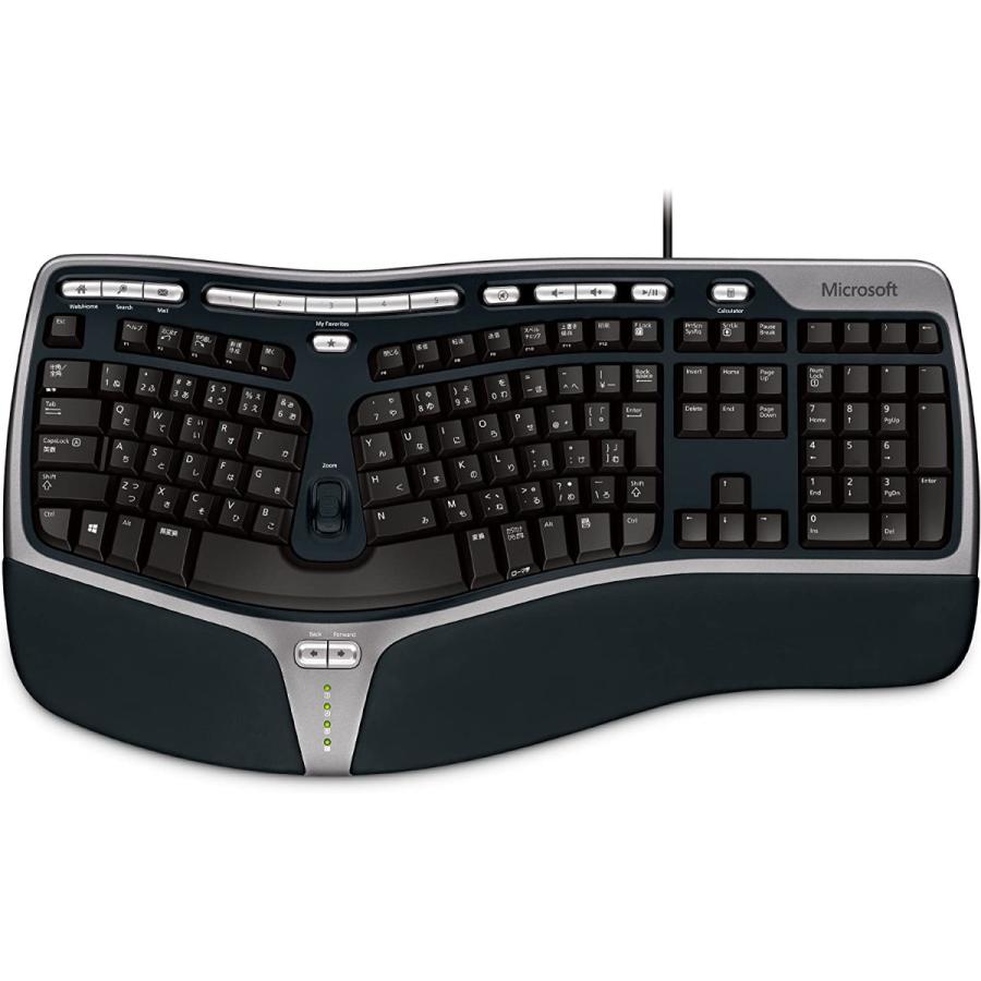 キーボード マイクロソフト 有線/USB接続 人間工学設計 Natural 