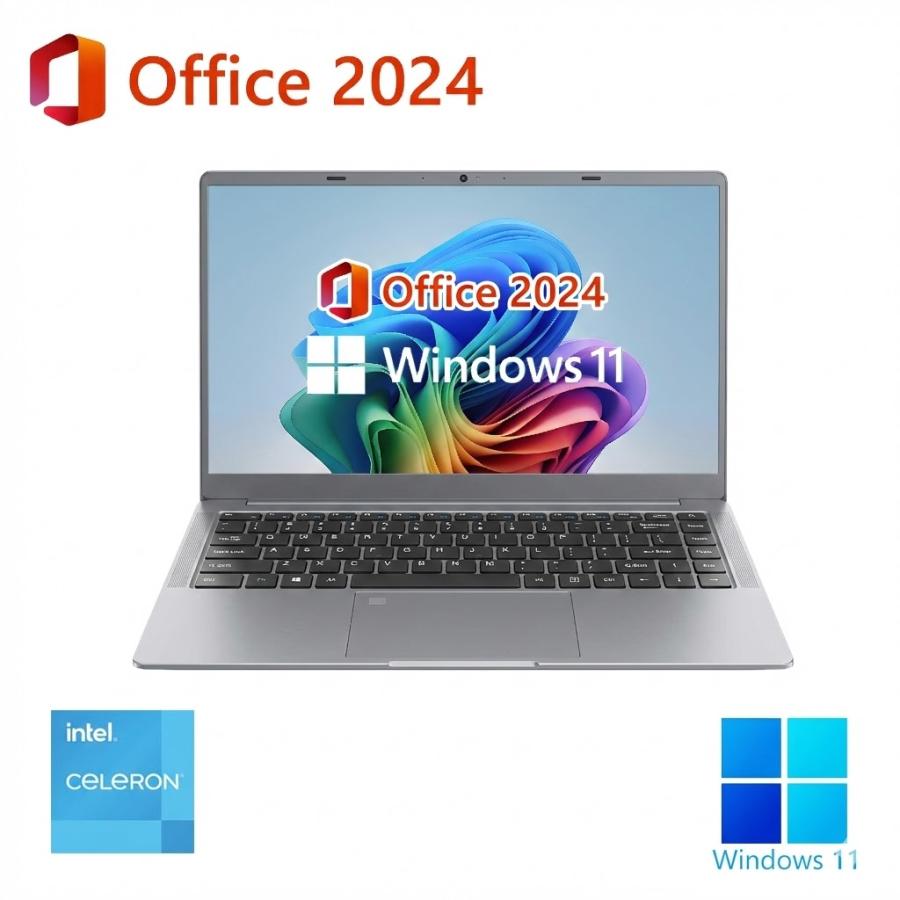 ノートパソコン 新品パソコン windows11 HB Office2024搭載 14インチ