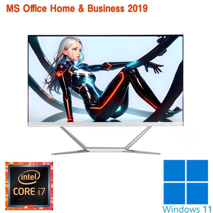 最安 デスクトップ 新品 一体型PC 一体型パソコン 24インチ CPU