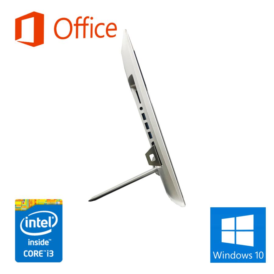 一体型デスクトップパソコン 中古パソコン  WIn10 MS Office  Core i3-4030U メモリ8GB SSD256GB WEBカメラI/Bluetooth/(タッチパネル)21.5型IPSフルHD 訳あり｜pc-m｜04