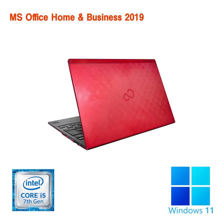 ノートパソコン 中古パソコン MicrosoftOffice SSD256GB/8GB メモリ 第7世代Corei5 Windows11 HDMI カメラ 薄い 13.3型 FULL HD 富士通 U937｜pc-m｜04