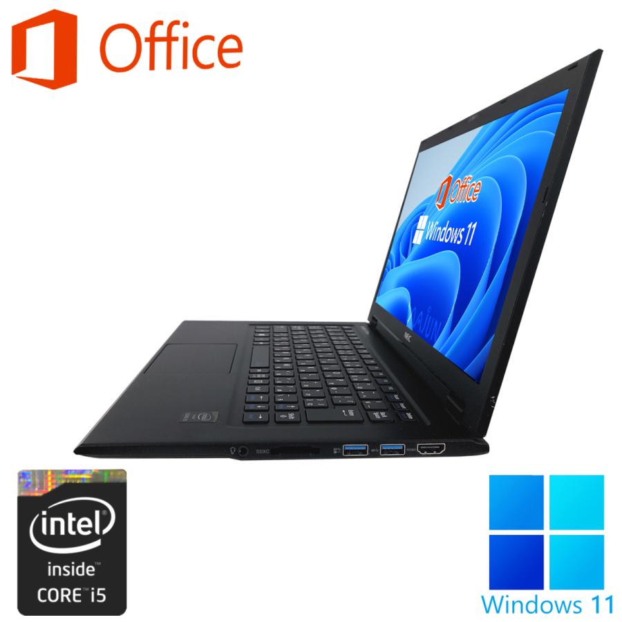 NEC ノートパソコン ノートPC Microsoft Office2019 Win11 第5世代