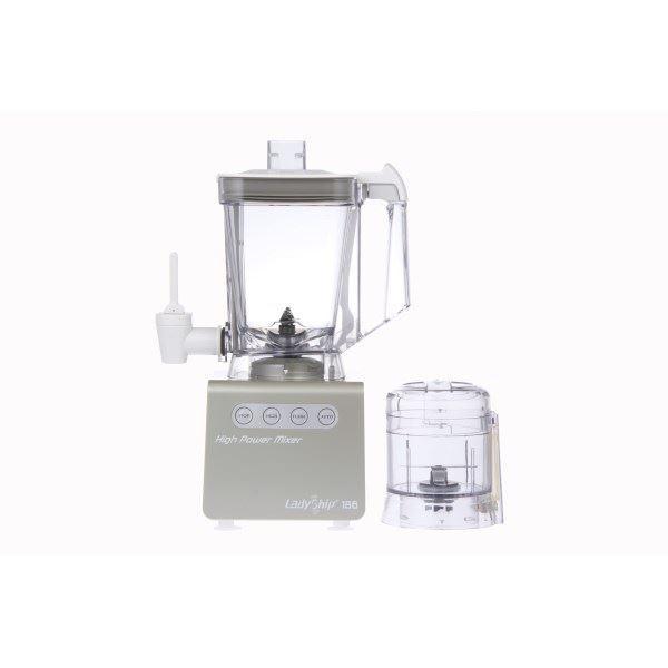 ハイパワーミキサー＆ミル 〔シルバー〕 コンパクト 350Wハイパワー