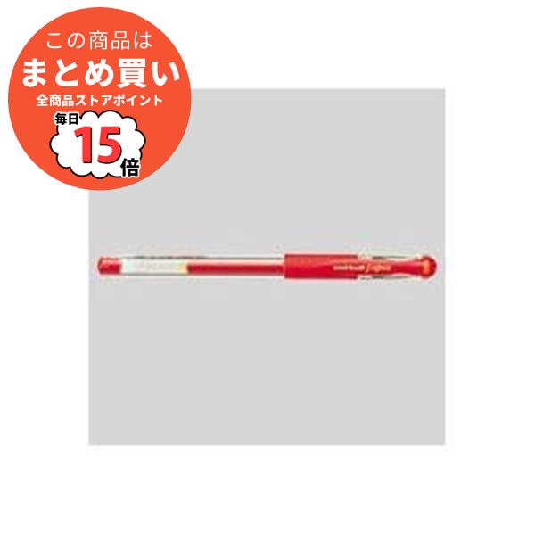 超熱 シグノ ユニボール 三菱鉛筆 （まとめ） 極細（0.38mm） 〔×30セット〕 1本入 赤 UM-151.15 万年筆