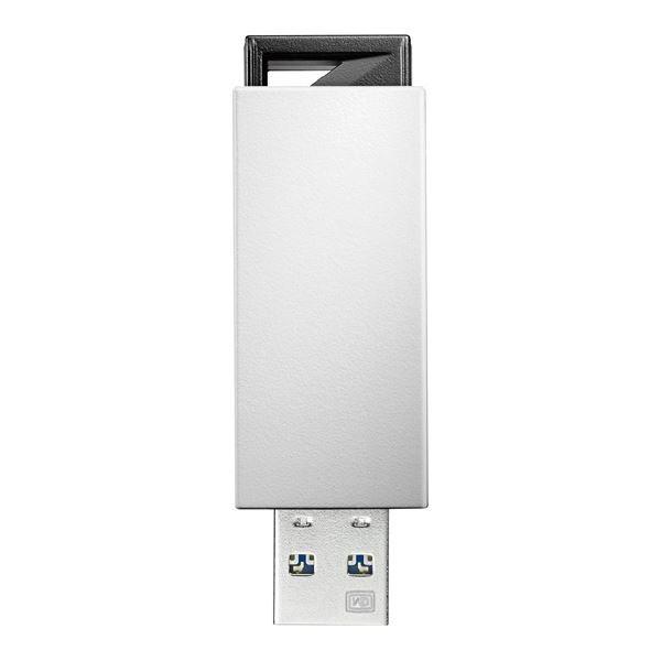 アイ・オー・データ機器 USB3.0/2.0対応 ノック式USBメモリー 32GB ホワイト U3-PSH32G/W